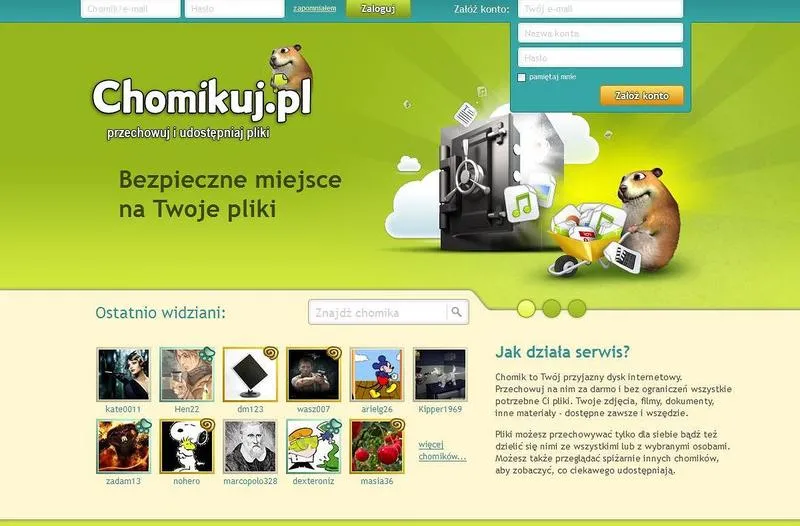 Wykorzystanie danych z chomikuj w kampanii